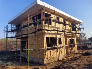 155 sqm House Project at the Exterior Cladding Stage with 15mm OSB thumbnail