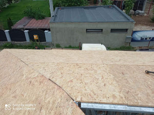 Roof Truss Cladding with 20mm OSB for a Single-story Metal House in Ilfov thumbnail