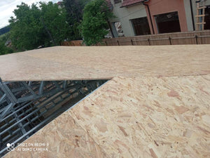 Roof Truss Cladding with 20mm OSB for a Single-story Metal House in Ilfov thumbnail