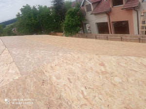Roof Truss Cladding with 20mm OSB for a Single-story Metal House in Ilfov thumbnail