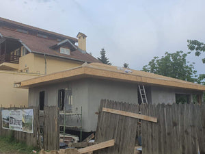 Roof Truss Cladding with 20mm OSB for a Single-story Metal House in Ilfov thumbnail