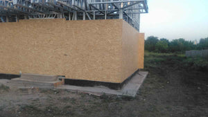 Exterior Cladding for a Metal House with 15mm OSB for a 260 sqm House Project thumbnail