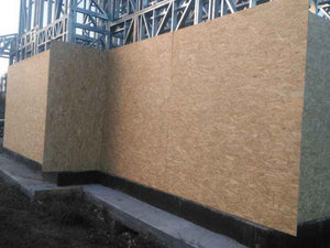 Exterior Cladding for a Metal House with 15mm OSB for a 260 sqm House Project thumbnail