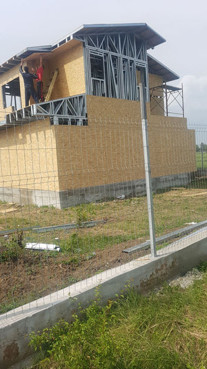 Completion of Exterior OSB Cladding for a Domnesti House Project thumbnail