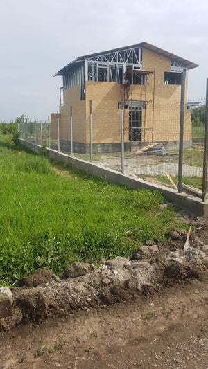 Completion of Exterior OSB Cladding for a Domnesti House Project thumbnail