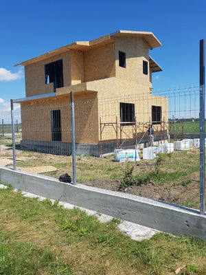 Completion of Exterior OSB Cladding for a Domnesti House Project thumbnail