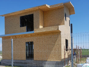 Completion of Exterior OSB Cladding for a Domnesti House Project thumbnail