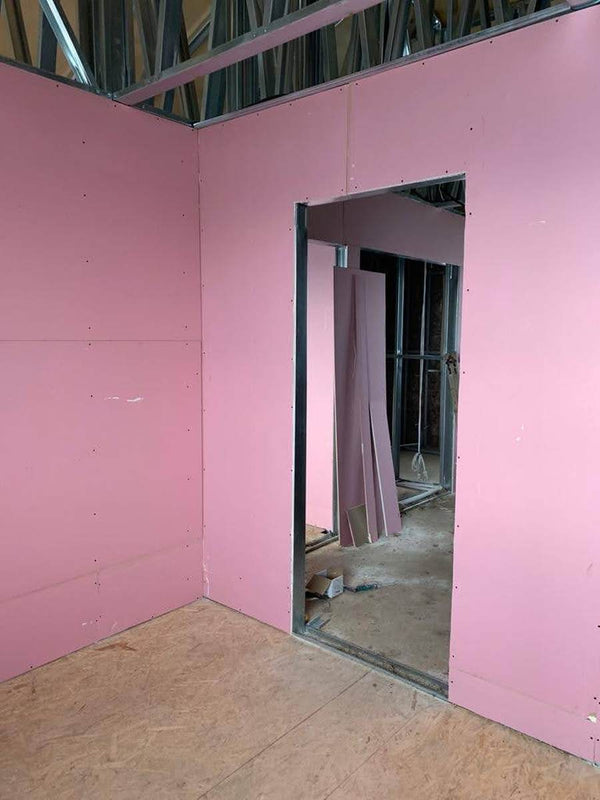 Placare pereti interiori casa metalica echipare Gold