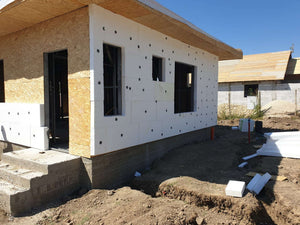 Exterior Cladding with Expanded Polystyrene for a Turnkey 72 sqm House Project thumbnail