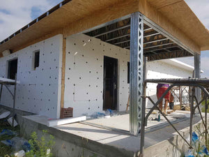 Expanded Polystyrene Cladding for a 174 sqm Metal House Model thumbnail