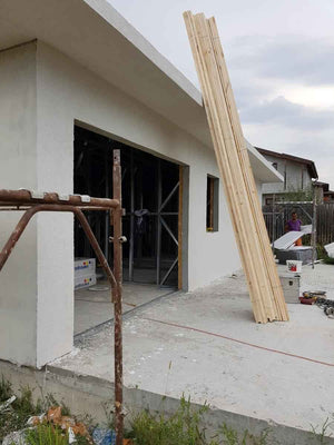 Expanded Polystyrene Cladding for a 174 sqm Metal House Model thumbnail