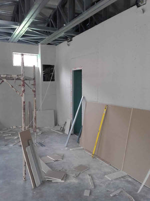 Wall and Ceiling Cladding with Drywall, Finishes for a 250 sqm Model House thumbnail