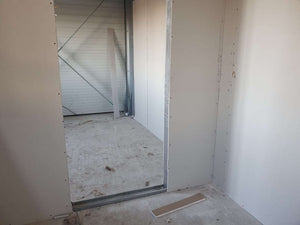 Interior Drywall Cladding for Office Space Project in a Production Hall thumbnail