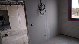 Interior Drywall Cladding for Office Space Project in a Production Hall thumbnail