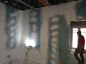 Metal Hall Interior Cladding with Fireproof and Acoustic Drywall thumbnail
