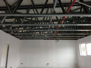 Metal Hall Interior Cladding with Fireproof and Acoustic Drywall thumbnail