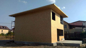 Interior and Exterior OSB Cladding, Installation of Drywall for a 191 sqm House Project thumbnail