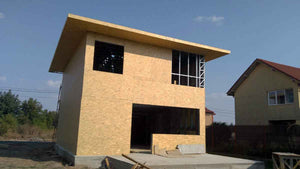 Interior and Exterior OSB Cladding, Installation of Drywall for a 191 sqm House Project thumbnail