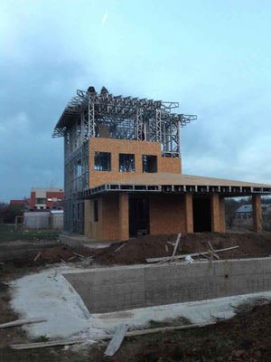 Interior and Exterior OSB Cladding for a 294 sqm House Project thumbnail