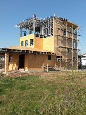 Interior and Exterior OSB Cladding for a 294 sqm House Project thumbnail