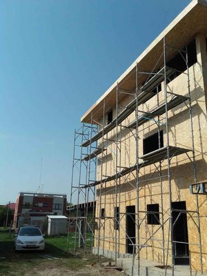 Interior and Exterior OSB Cladding for a 294 sqm House Project thumbnail
