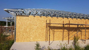 Exterior Cladding with 15mm OSB for a Metal House Project of 174 sqm thumbnail