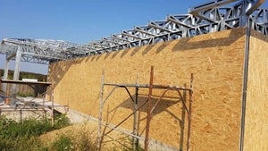 Exterior Cladding with 15mm OSB for a Metal House Project of 174 sqm thumbnail