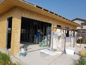 Exterior Cladding with 15mm OSB for a Metal House Project of 174 sqm thumbnail