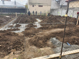 Reinforcement and Formwork for Metal House Foundation Beams thumbnail