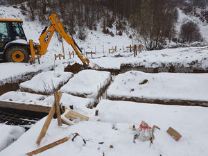 Beam Placement in Excavation for a 620 sqm Restaurant Project in Brasov County thumbnail