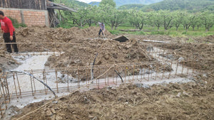 lanting and Formwork for Foundation Beam Reinforcement in a 206 sqm Metal House thumbnail