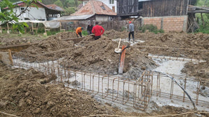 lanting and Formwork for Foundation Beam Reinforcement in a 206 sqm Metal House thumbnail