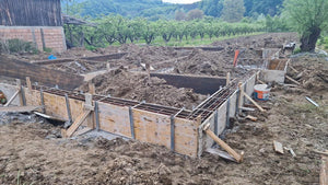 lanting and Formwork for Foundation Beam Reinforcement in a 206 sqm Metal House thumbnail