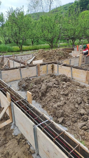 lanting and Formwork for Foundation Beam Reinforcement in a 206 sqm Metal House thumbnail