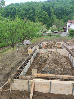 lanting and Formwork for Foundation Beam Reinforcement in a 206 sqm Metal House thumbnail