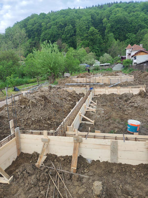 lanting and Formwork for Foundation Beam Reinforcement in a 206 sqm Metal House thumbnail