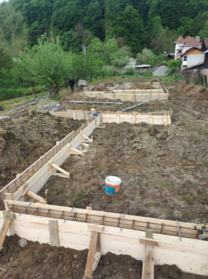 lanting and Formwork for Foundation Beam Reinforcement in a 206 sqm Metal House thumbnail
