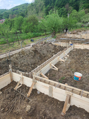 lanting and Formwork for Foundation Beam Reinforcement in a 206 sqm Metal House thumbnail