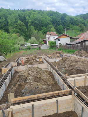 lanting and Formwork for Foundation Beam Reinforcement in a 206 sqm Metal House thumbnail