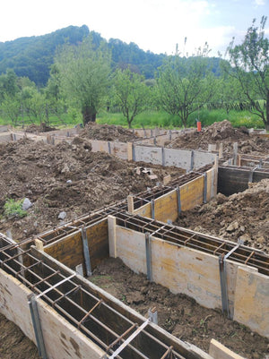 lanting and Formwork for Foundation Beam Reinforcement in a 206 sqm Metal House thumbnail