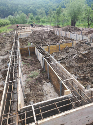 lanting and Formwork for Foundation Beam Reinforcement in a 206 sqm Metal House thumbnail