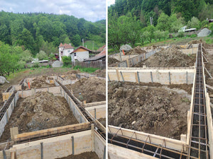 lanting and Formwork for Foundation Beam Reinforcement in a 206 sqm Metal House thumbnail
