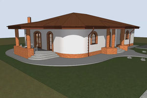 One Storey Steel Frame House With 3 Bedrooms Number 238-004 - modern house exterior video thumbnail