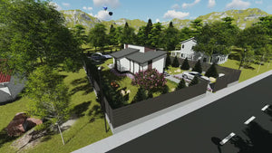 One Story Steel Frame House With 2 Bedrooms Model 122-042 - modern house design video thumbnail