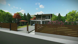 2 Story Steel Frame House With 3 Bedrooms Model 258-061 - home design video thumbnail