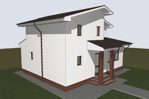 2 Story Steel Frame House With 3 Bedrooms Model 135-013 - house design video thumbnail