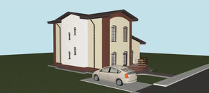 Two Storey Steel Frame House With 4 Bedrooms Model 148-022 - house exterior video thumbnail