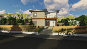 2 Storey Steel Frame House With 3 Bedrooms Model 211-034 - home exterior design video thumbnail