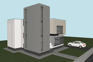 Two Story Steel Frame House With 3 Bedrooms Model 248-025 - home exterior design video thumbnail