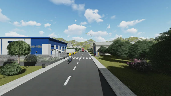 2 Floor Commercial Steel Frame Building Construction 009 - building design video